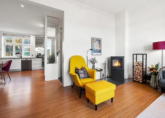 Sentral Og Stilfull Apartmán Bergen