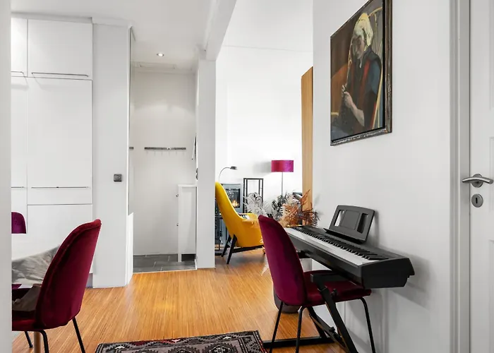 Sentral Og Stilfull Apartmán *